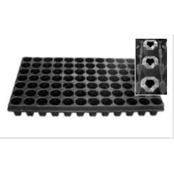 Såbakke HerkuPak HPD 84/5R 7 <p class=" page-title">Såbakke HerkuPak HPD 84/5R HerkuPak HPD 84/5R Såbakke 31x53 (40,5x50) Fin kvalitet men det er den billige udgave af Quickpot.</p> Perfekt til f.eks. forspiring af majs eller andre mere pladskrævende planter. Bakkerne er lavet af 100% genbrugt plastik. Disse stærke bakker kan holde i mere end 10 år ved normalt brug, hvilket gør dem ekstrem økonomiske. I denne såbakke kan du få plads til 84 småplanter og egner sig særlig godt til f.eks. forspiring af majs. Hvis du gerne vil sikre en ensartet fremspiring og en god rodudvikling er det en god ide at bruge underbakkerne, der passer til disse bakker. Såbakke HerkuPak HPD 84/5R