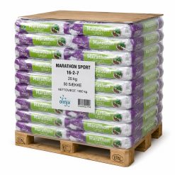 Marathon Sport 16-2-7 ligger i 20 kg sække hel palle 1000 kg